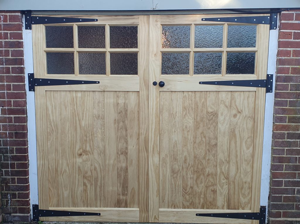 Bespoke Solid Wood Garage Doors Isle Of Wight - Woodgrain Workshop Bespoke Joinery & Carpentry Isle Of Wight