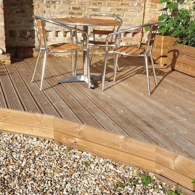 Bespoke Wooden Garden Decking Isle Of Wight - Woodgrain Workshop Bespoke Joinery & Carpentry Isle Of Wight